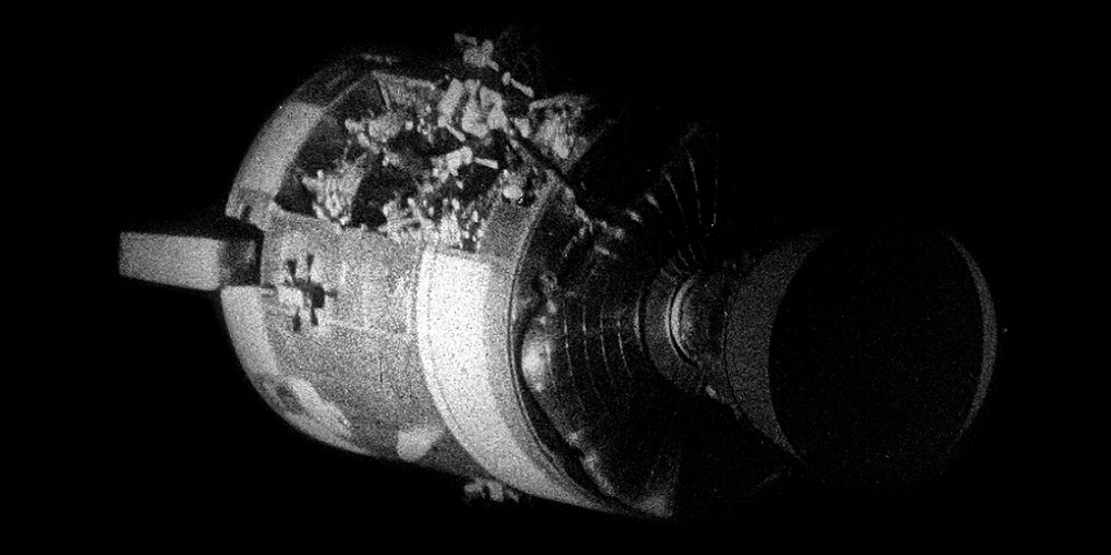 De Apollo 13 Command Module