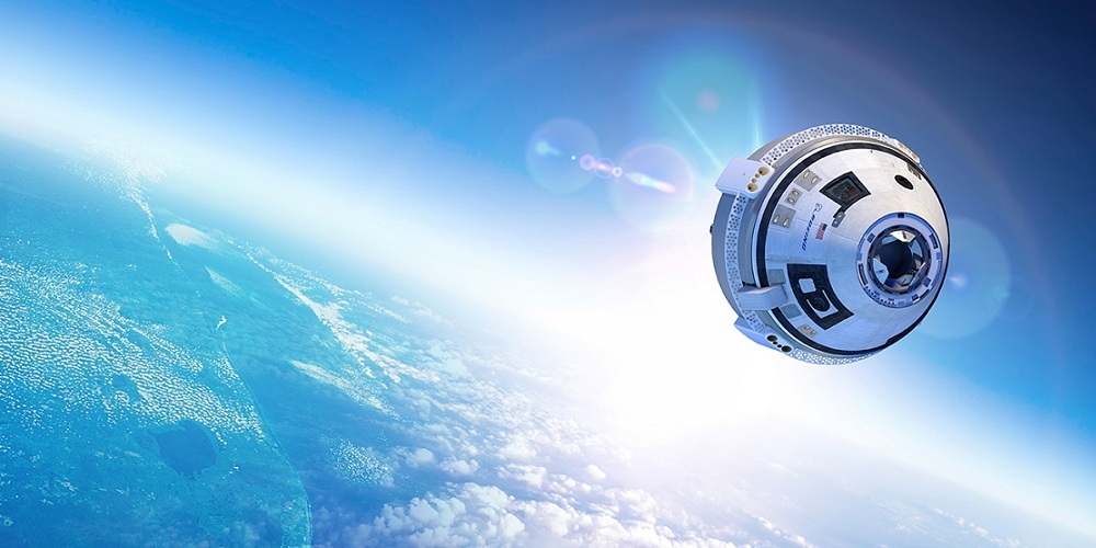 Artistieke impressie van de nieuwe Starliner ruimtecapsule