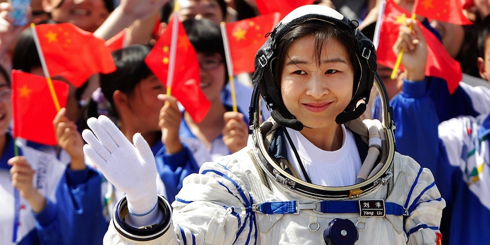 De eerste Chinese vrouw in de ruimte Liu Yang