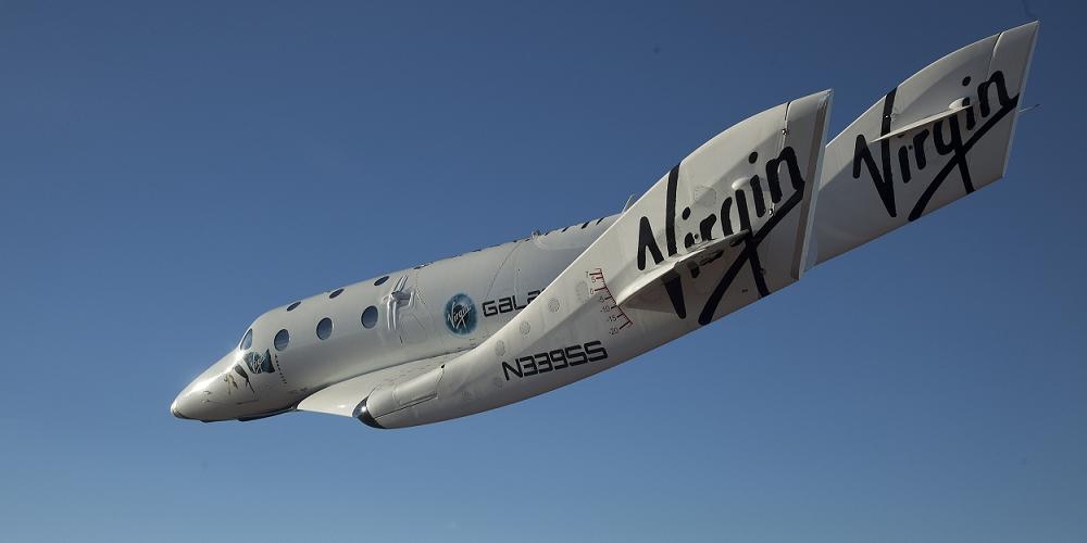 Het SpaceShipTwo ruimtetuig