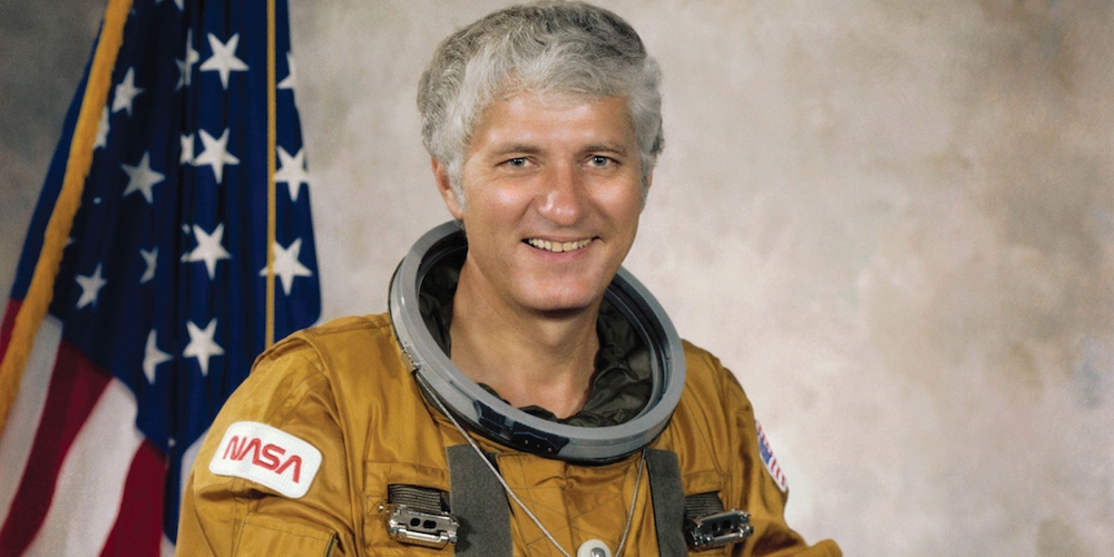 Astronaut Henry Hartsfield