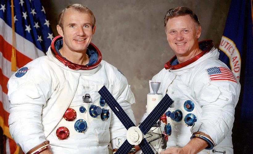 De astronauten van de Skylab Rescue Mission