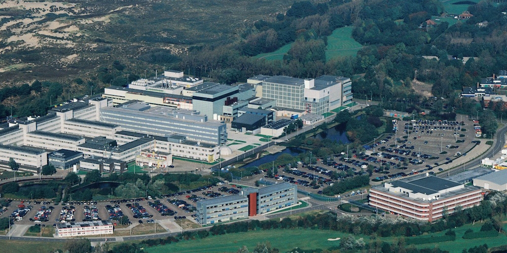 Het European Space Research and Technology Centre (ESTEC) in Nederland