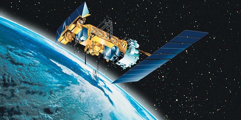 Artistieke impressie van de Amerikaanse NOAA-N aardobservatiesatelliet